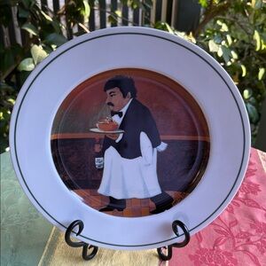 Guy Buffet ~ Williams Sonoma " Sommelier" " Cassoulet & Beaujolais" Plate